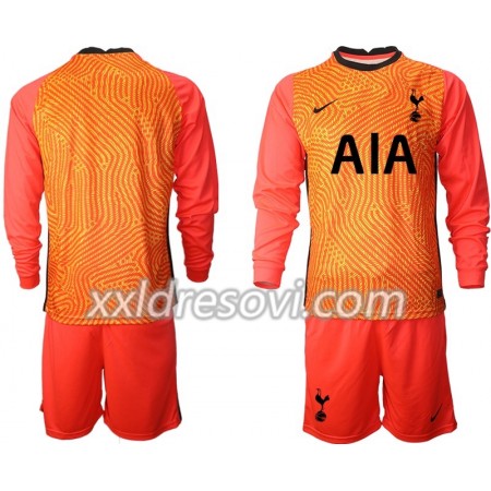 Tottenham Hotspur Golmanski Dječji Komplet Dresovi za Nogomet 2020-2021 M003 Dugim Rukavima (+ kratke hlače)